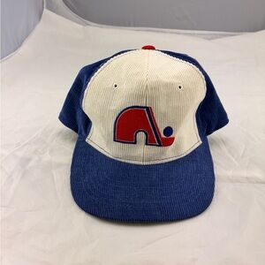Ted Fletcher Corduroy Quebec Nordiques Hat